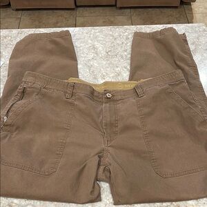 Weatherproof Brown Chinos for Everyday Comfort